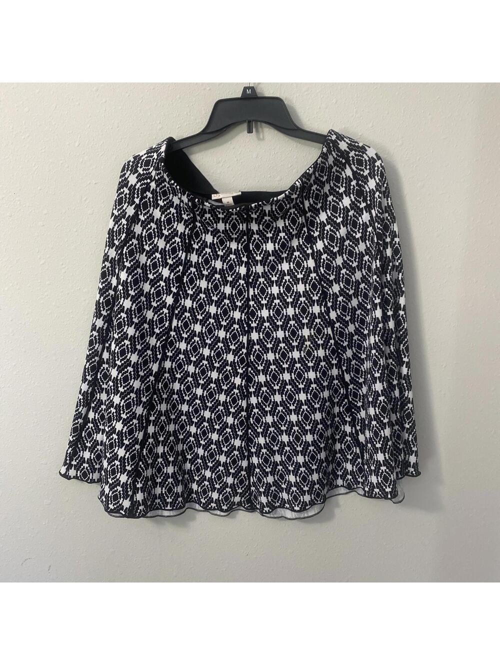 DB Established 1962 Black And White Skirt Size M Elastic/stretchable Waist